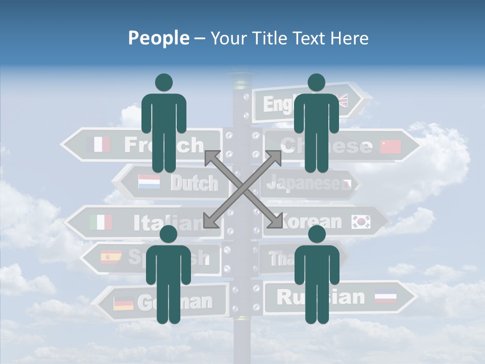 Golden Re Earch French PowerPoint Template