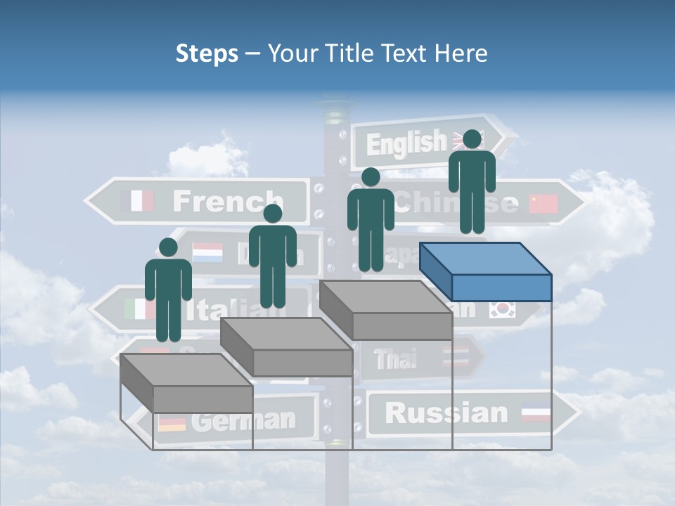 Golden Re Earch French PowerPoint Template