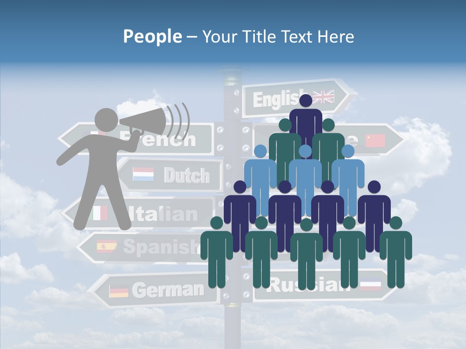 Golden Re Earch French PowerPoint Template