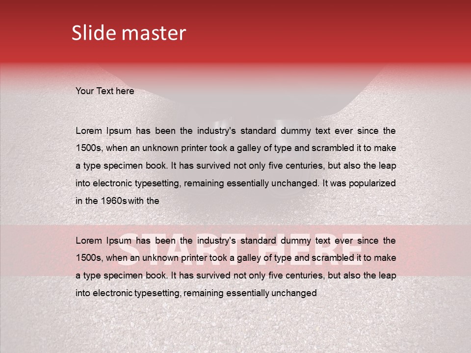 Competition Business Set PowerPoint Template