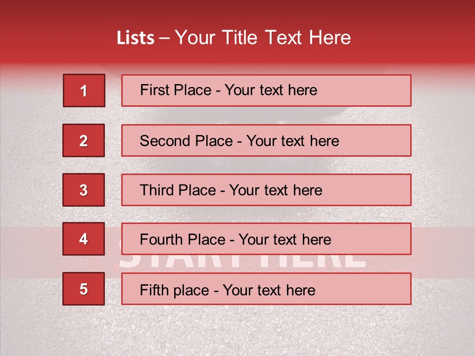 Competition Business Set PowerPoint Template