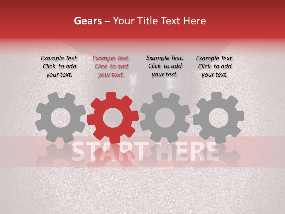 Competition Business Set PowerPoint Template