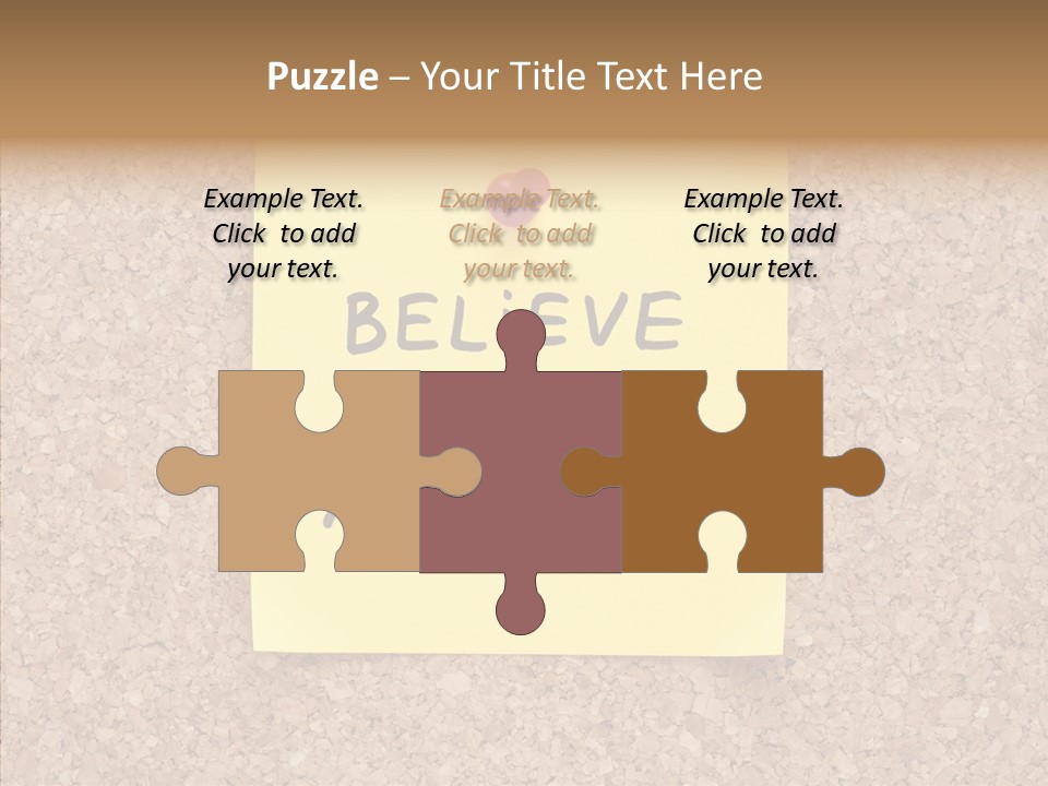 Inspirational Text Conceptual PowerPoint Template