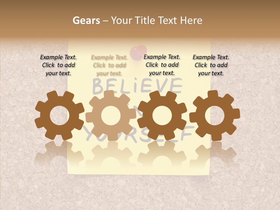 Inspirational Text Conceptual PowerPoint Template