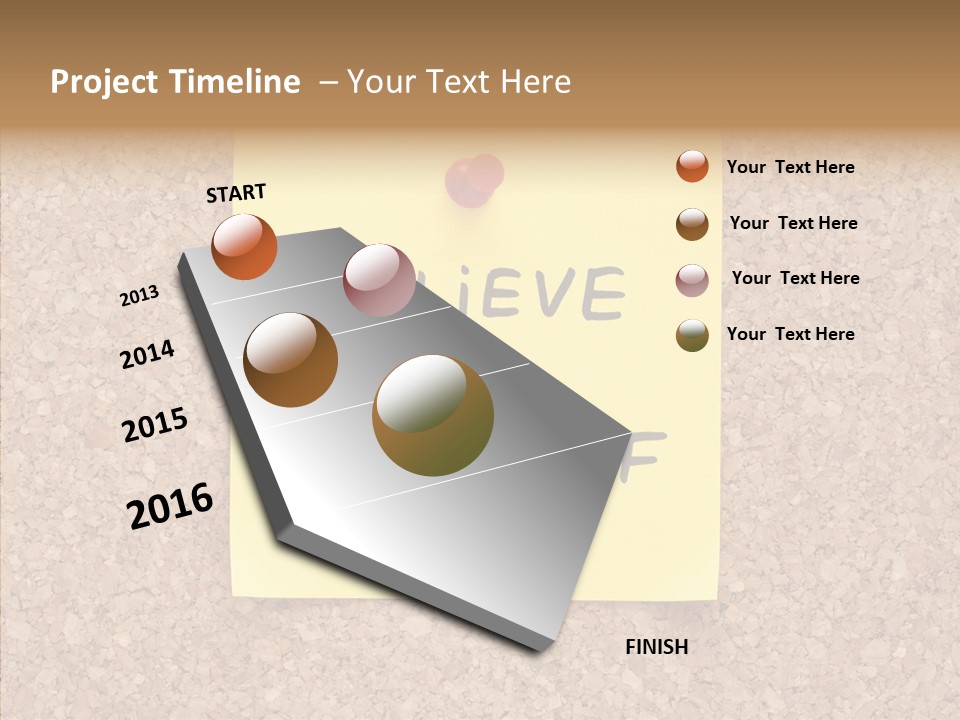 Inspirational Text Conceptual PowerPoint Template
