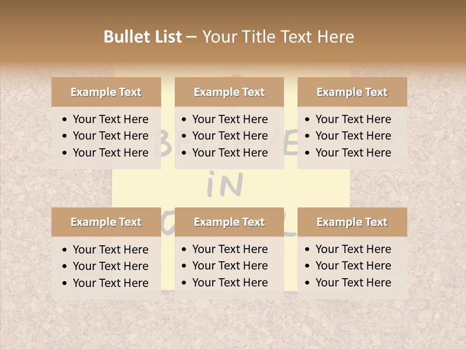 Inspirational Text Conceptual PowerPoint Template