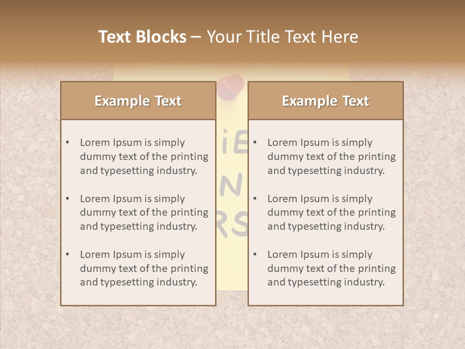 Inspirational Text Conceptual PowerPoint Template