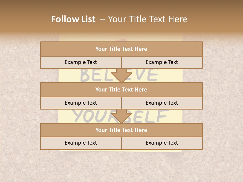 Inspirational Text Conceptual PowerPoint Template