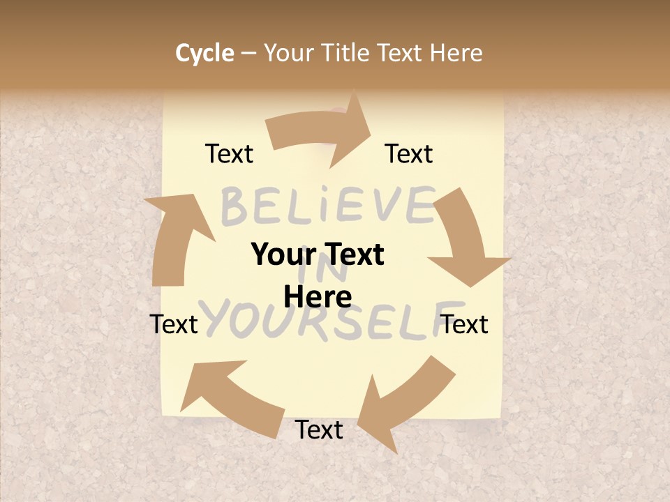 Inspirational Text Conceptual PowerPoint Template