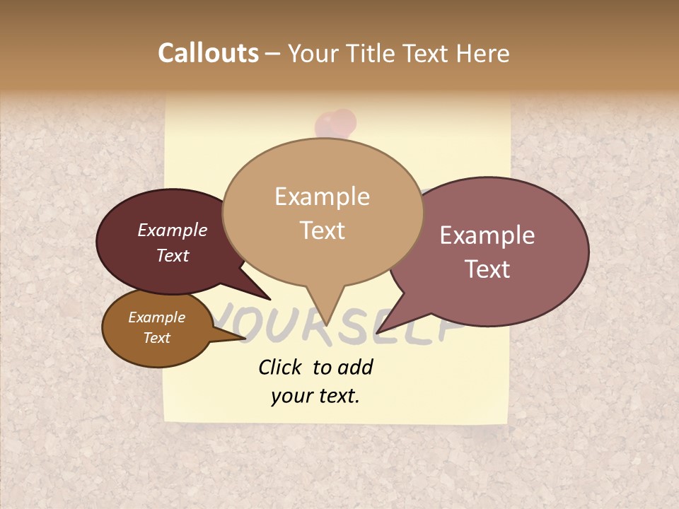 Inspirational Text Conceptual PowerPoint Template