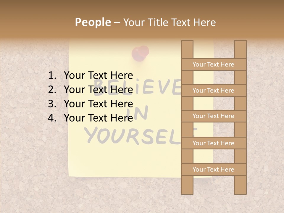 Inspirational Text Conceptual PowerPoint Template