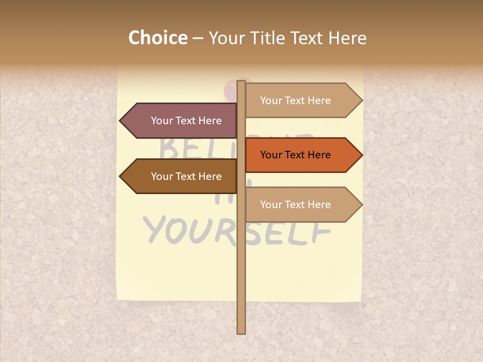 Inspirational Text Conceptual PowerPoint Template