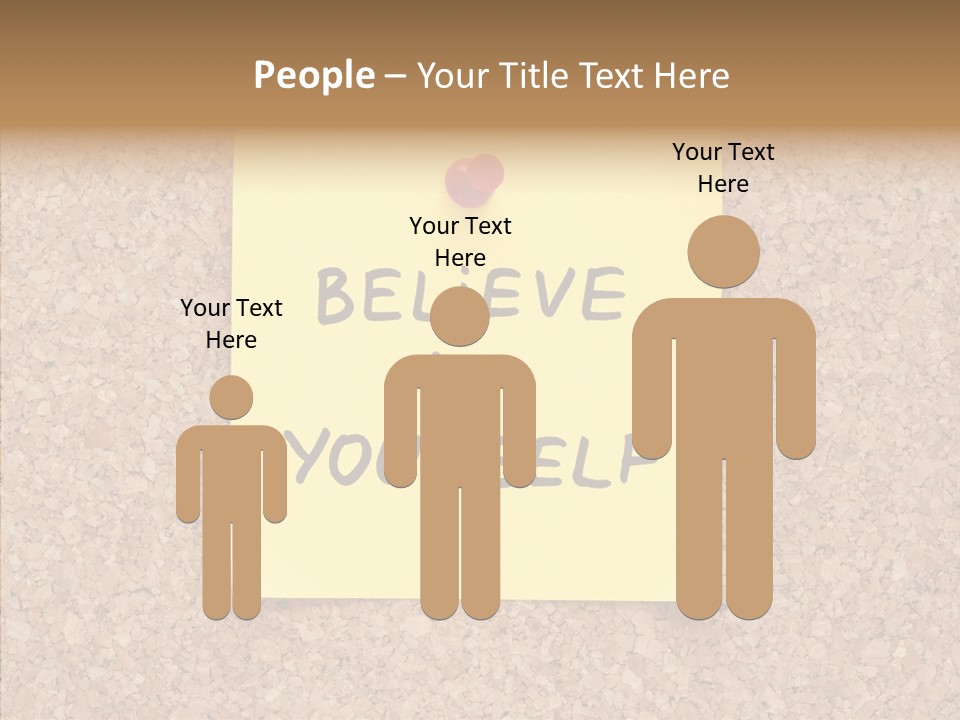 Inspirational Text Conceptual PowerPoint Template