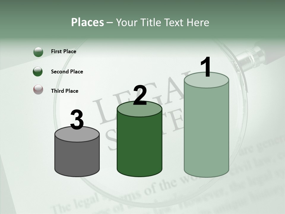 Systems Lawyer Three Dimensional Shape PowerPoint Template