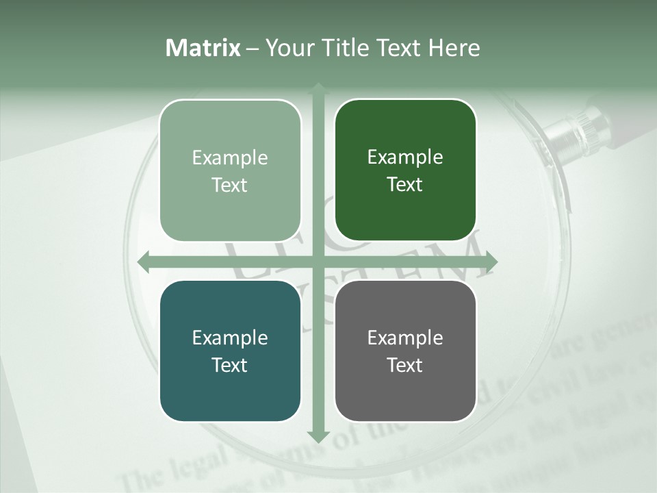 Systems Lawyer Three Dimensional Shape PowerPoint Template