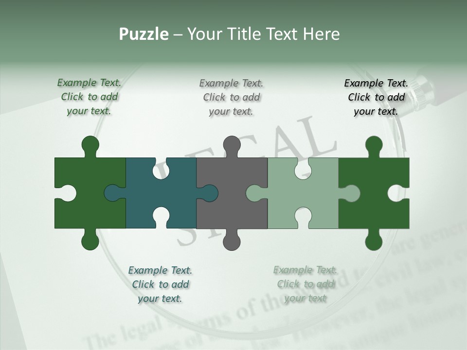Systems Lawyer Three Dimensional Shape PowerPoint Template