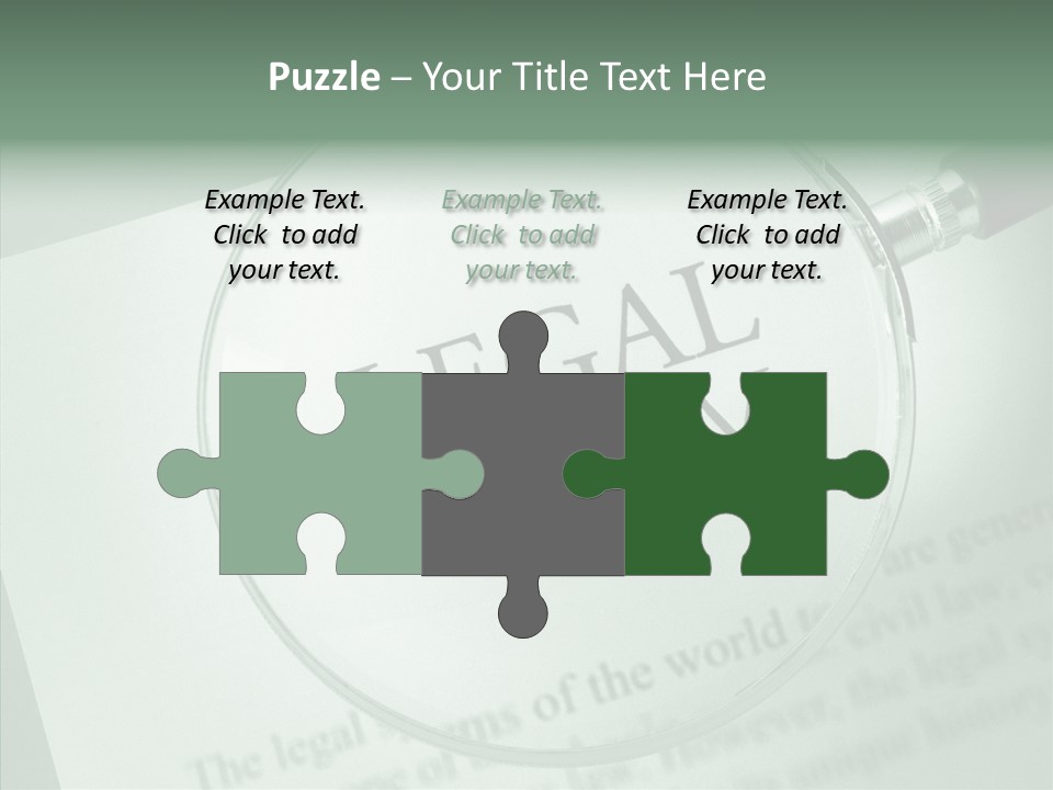 Systems Lawyer Three Dimensional Shape PowerPoint Template