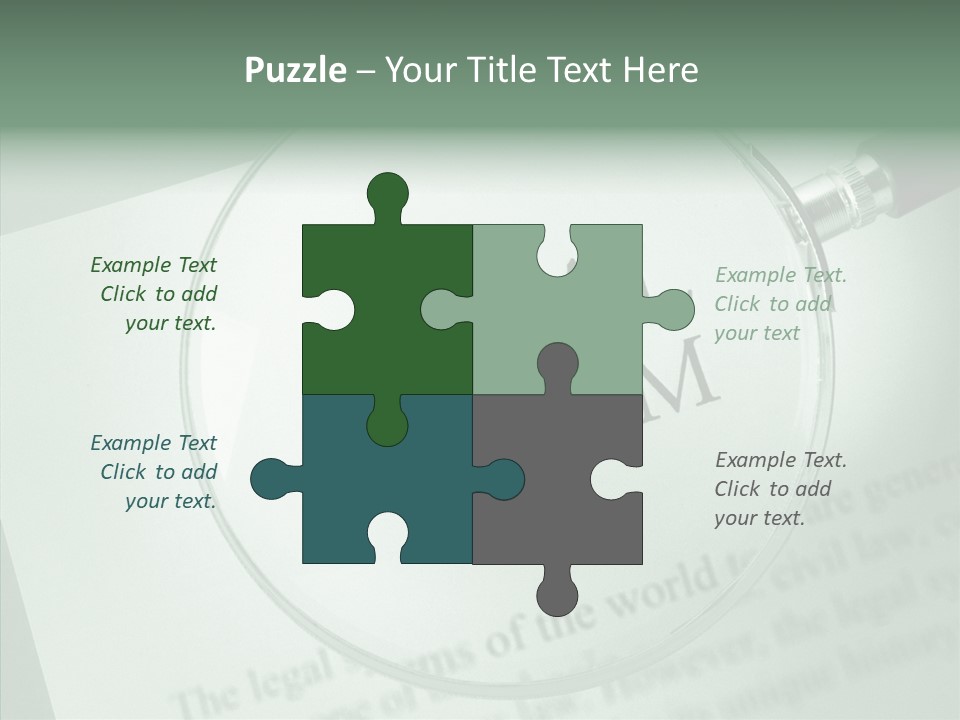 Systems Lawyer Three Dimensional Shape PowerPoint Template