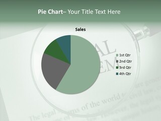 Systems Lawyer Three Dimensional Shape PowerPoint Template