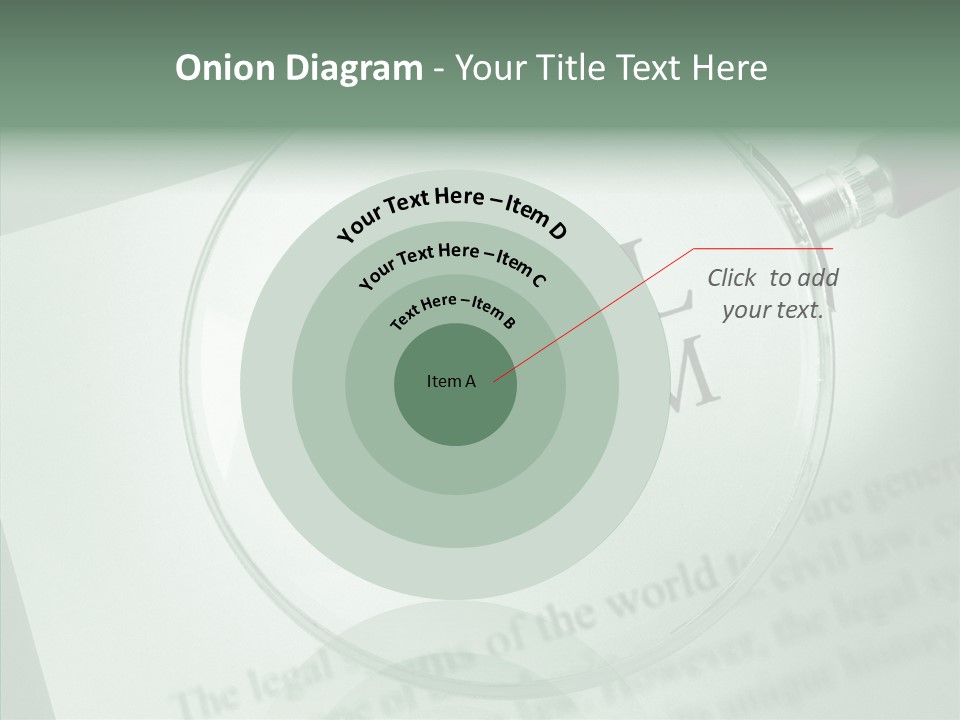Systems Lawyer Three Dimensional Shape PowerPoint Template