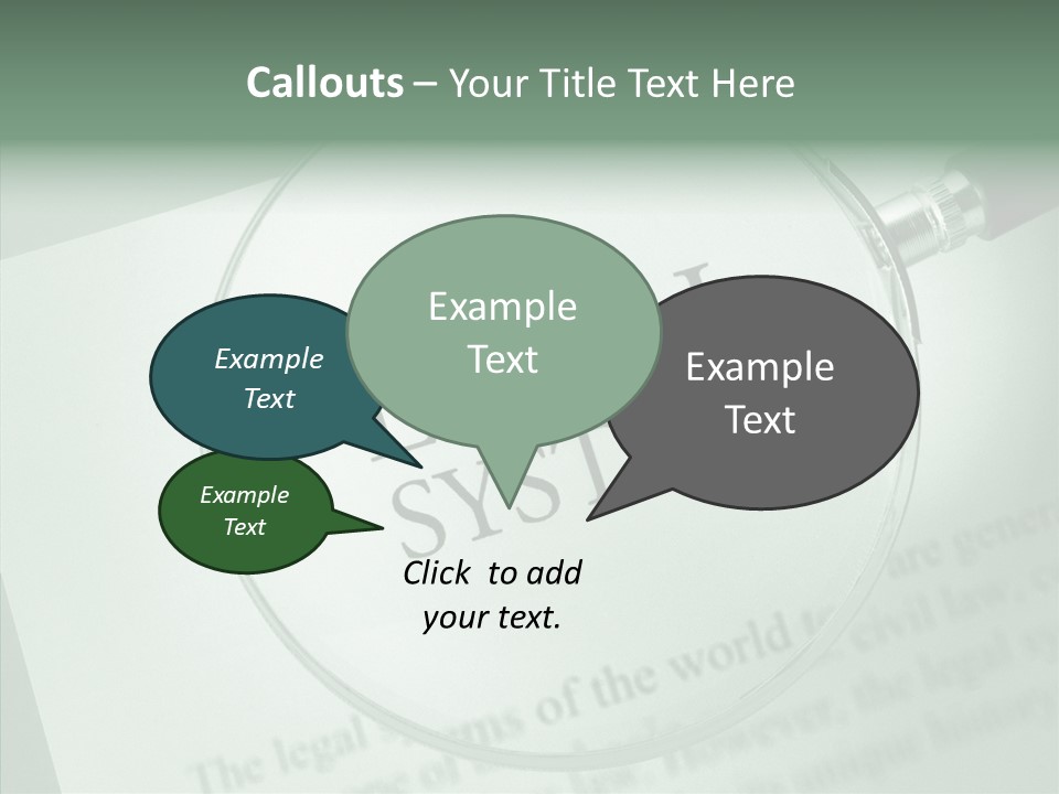 Systems Lawyer Three Dimensional Shape PowerPoint Template