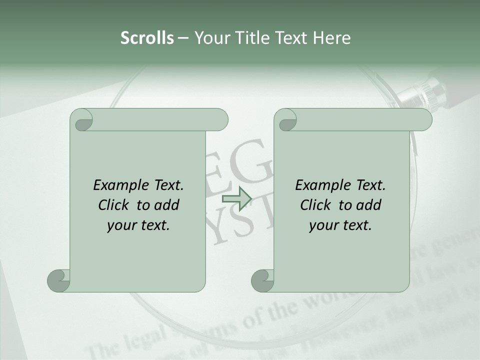 Systems Lawyer Three Dimensional Shape PowerPoint Template