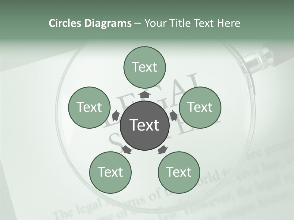 Systems Lawyer Three Dimensional Shape PowerPoint Template