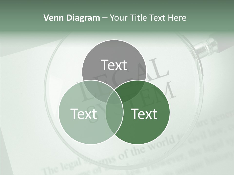 Systems Lawyer Three Dimensional Shape PowerPoint Template