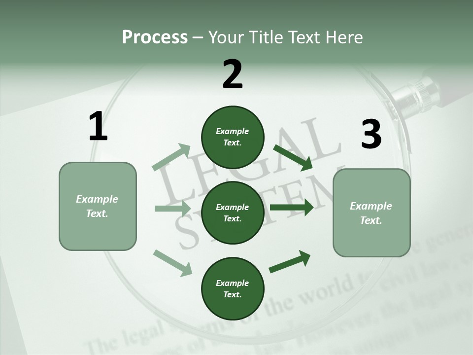 Systems Lawyer Three Dimensional Shape PowerPoint Template