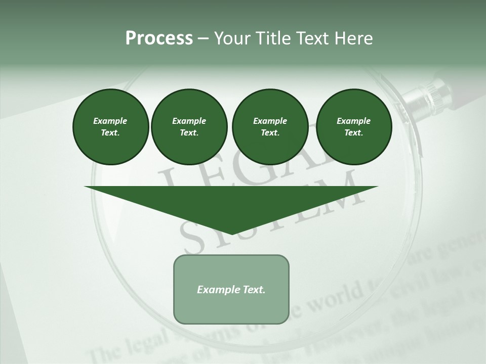 Systems Lawyer Three Dimensional Shape PowerPoint Template