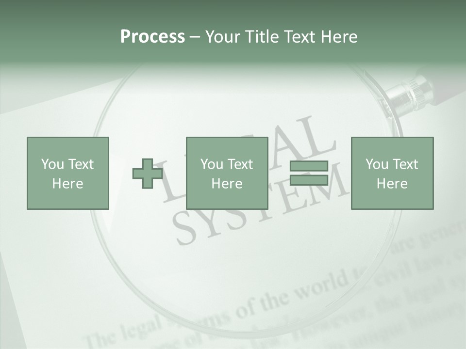 Systems Lawyer Three Dimensional Shape PowerPoint Template