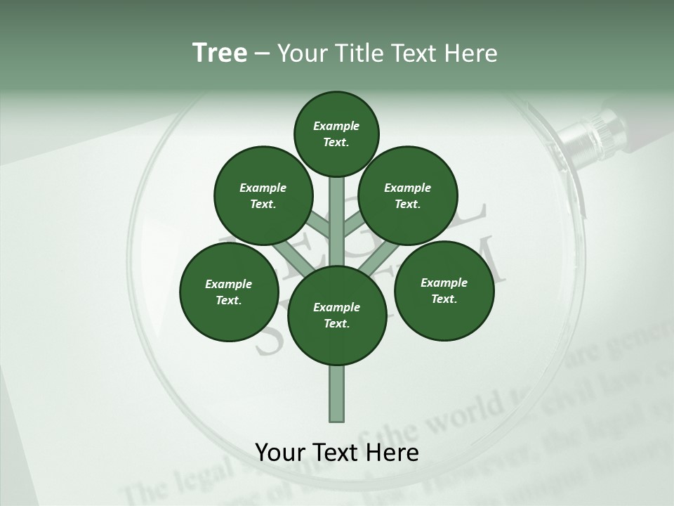 Systems Lawyer Three Dimensional Shape PowerPoint Template