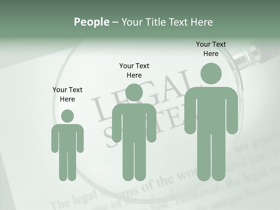 Systems Lawyer Three Dimensional Shape PowerPoint Template