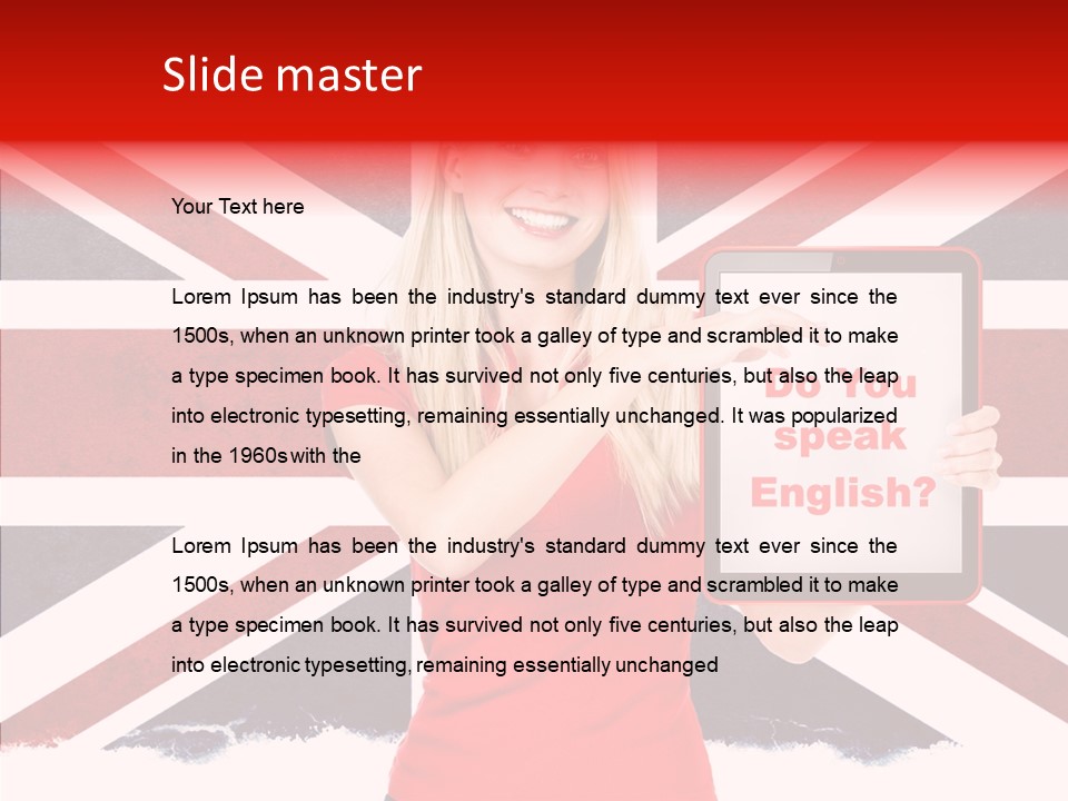 Europe Course Texture PowerPoint Template