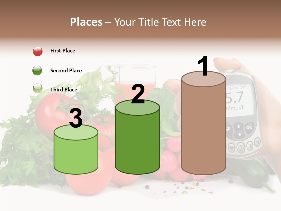 Hospital Equipment Radish PowerPoint Template