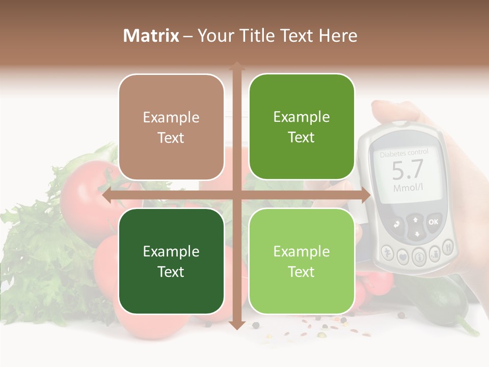 Hospital Equipment Radish PowerPoint Template