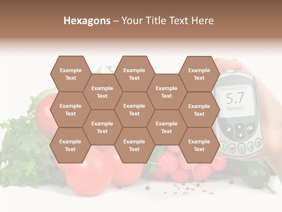 Hospital Equipment Radish PowerPoint Template