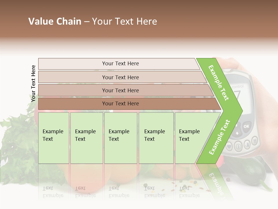 Hospital Equipment Radish PowerPoint Template