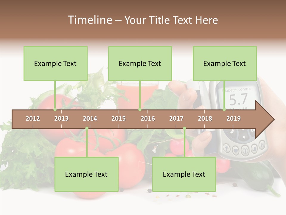 Hospital Equipment Radish PowerPoint Template