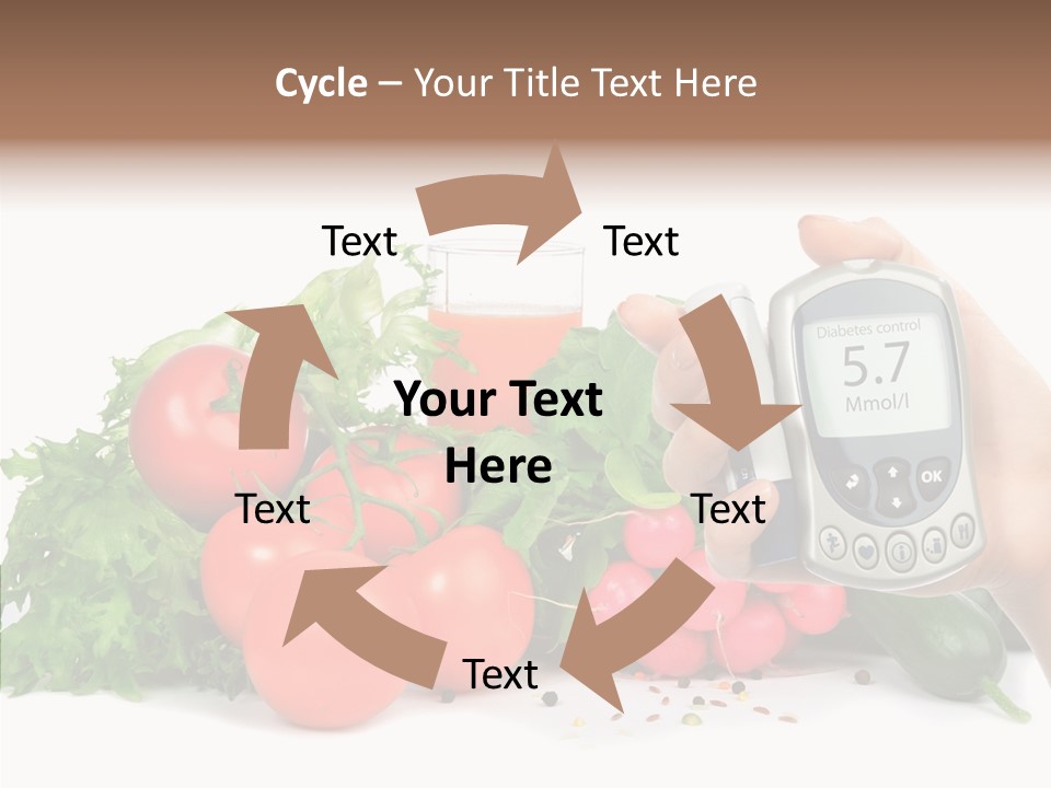 Hospital Equipment Radish PowerPoint Template