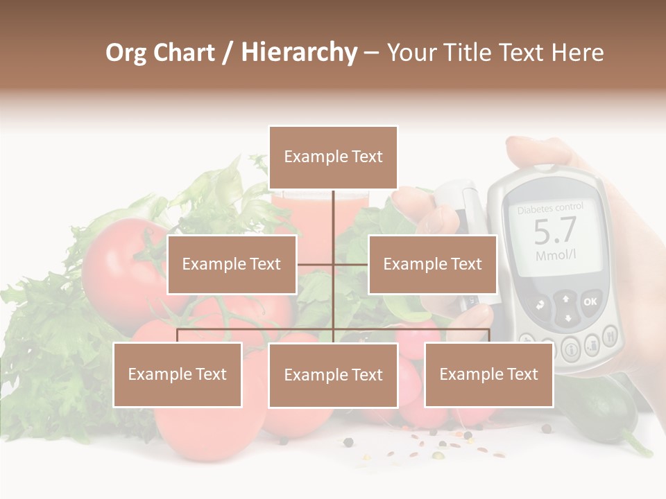 Hospital Equipment Radish PowerPoint Template