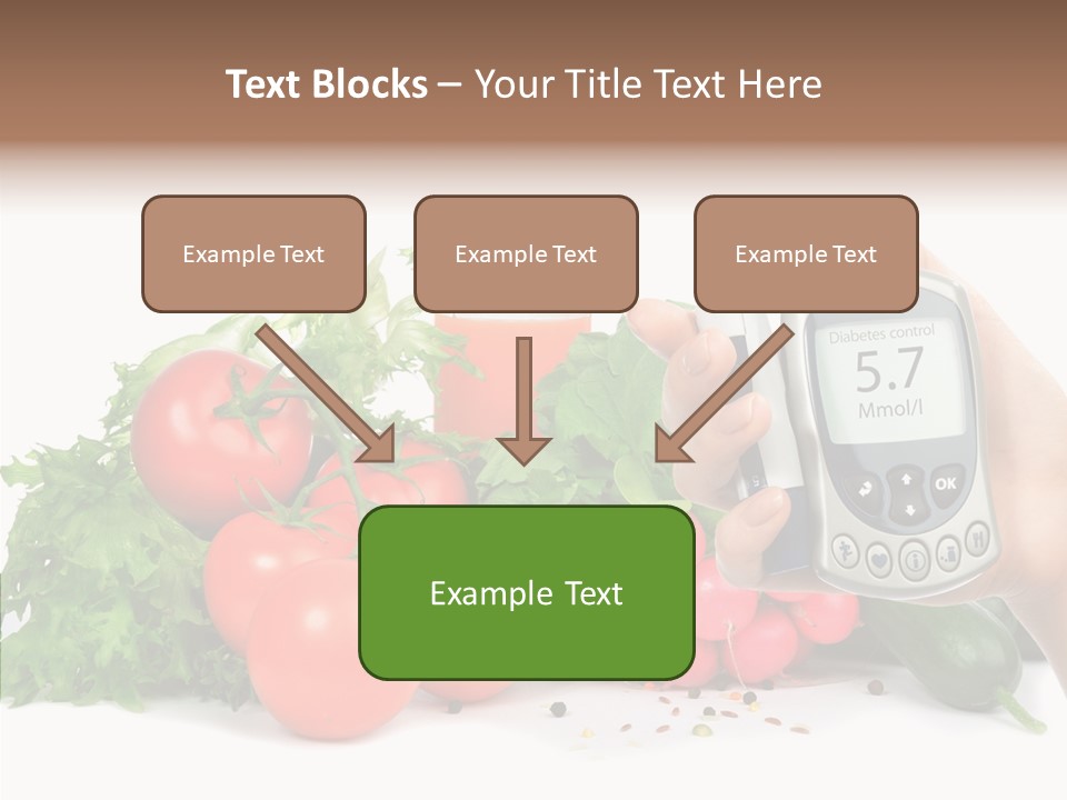 Hospital Equipment Radish PowerPoint Template