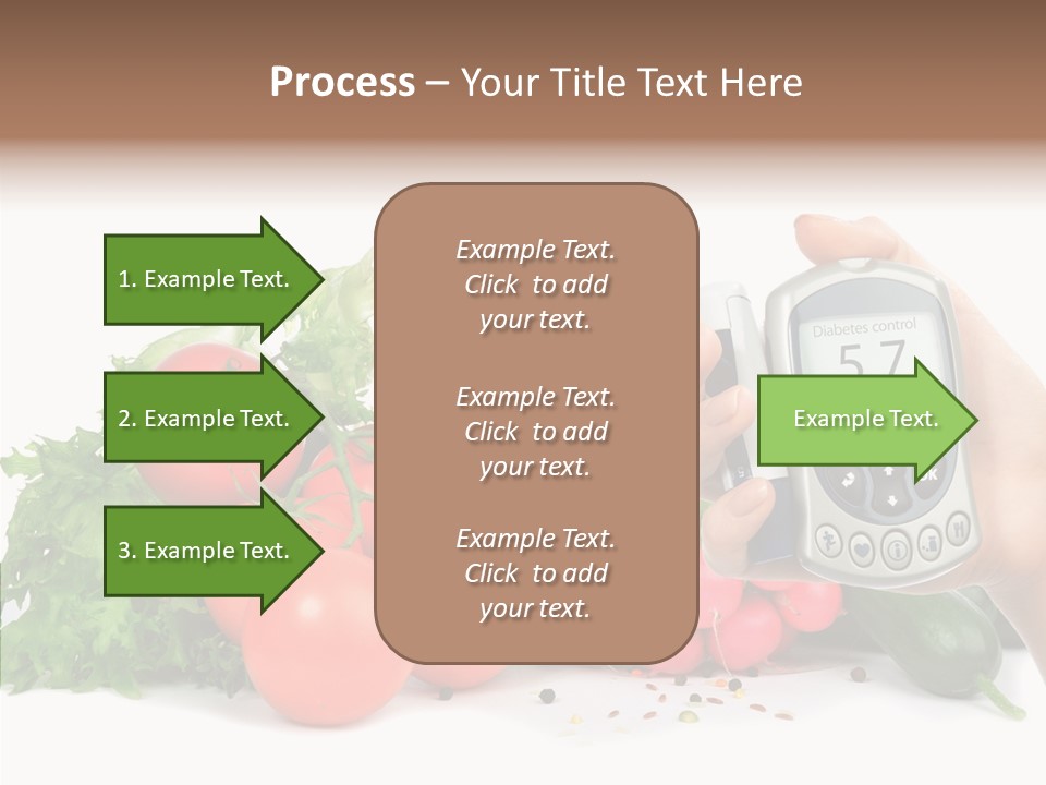 Hospital Equipment Radish PowerPoint Template