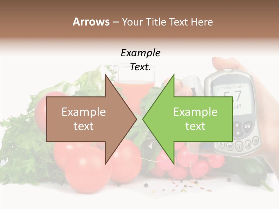 Hospital Equipment Radish PowerPoint Template