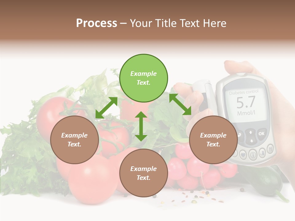 Hospital Equipment Radish PowerPoint Template