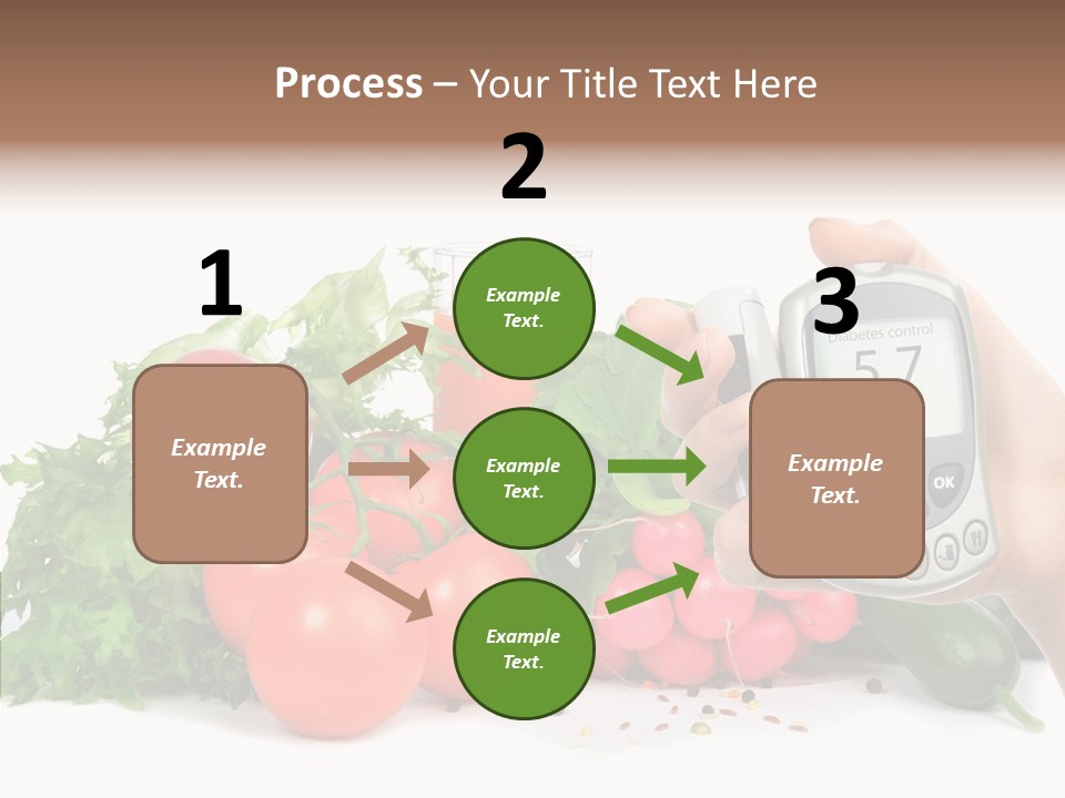 Hospital Equipment Radish PowerPoint Template