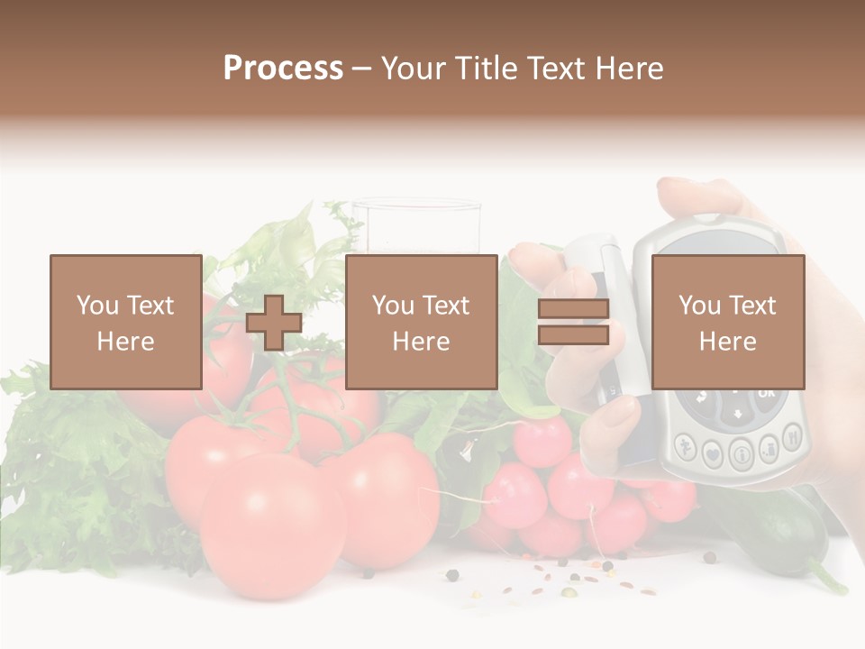 Hospital Equipment Radish PowerPoint Template