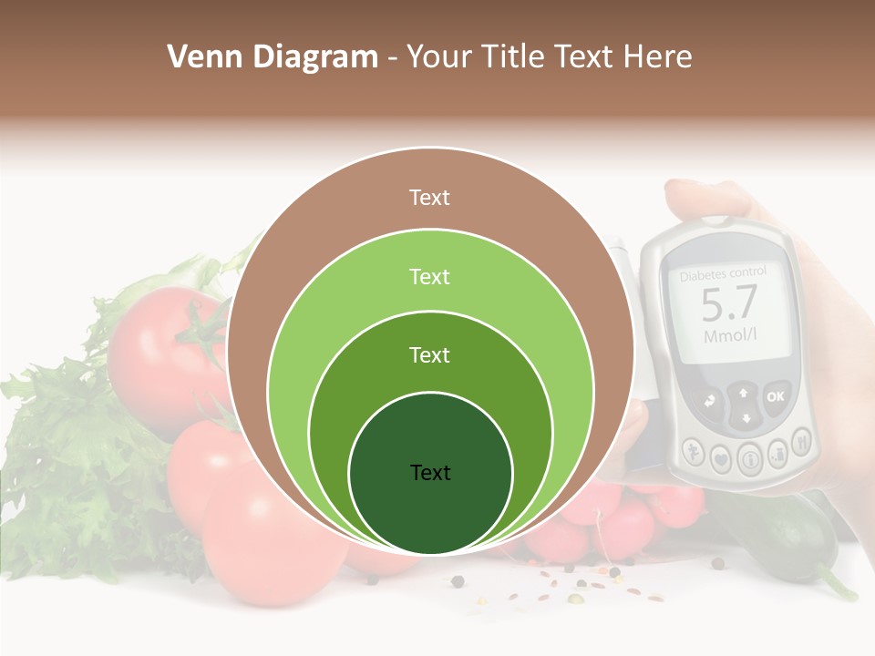 Hospital Equipment Radish PowerPoint Template