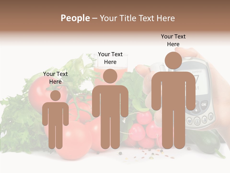 Hospital Equipment Radish PowerPoint Template