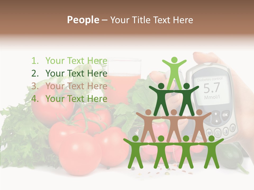 Hospital Equipment Radish PowerPoint Template